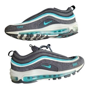 Nike Air Max 97 GS XXXV Black‎ Turquoise DN3275-001 Size 7Y